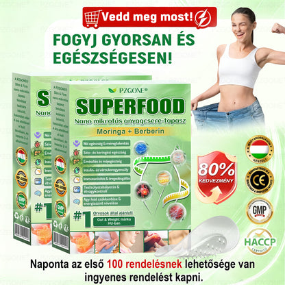 ⭐𝐏𝐙𝐆𝐎𝐍𝐄® Szuperélelmiszer Nano mikrotűs tapasz | Már csak 10 doboz maradt!🎁 További 40% kedvezményt adunk! Őrizd meg az egészséged! Ha most kihagyod, idén már nem lesz lehetőség!