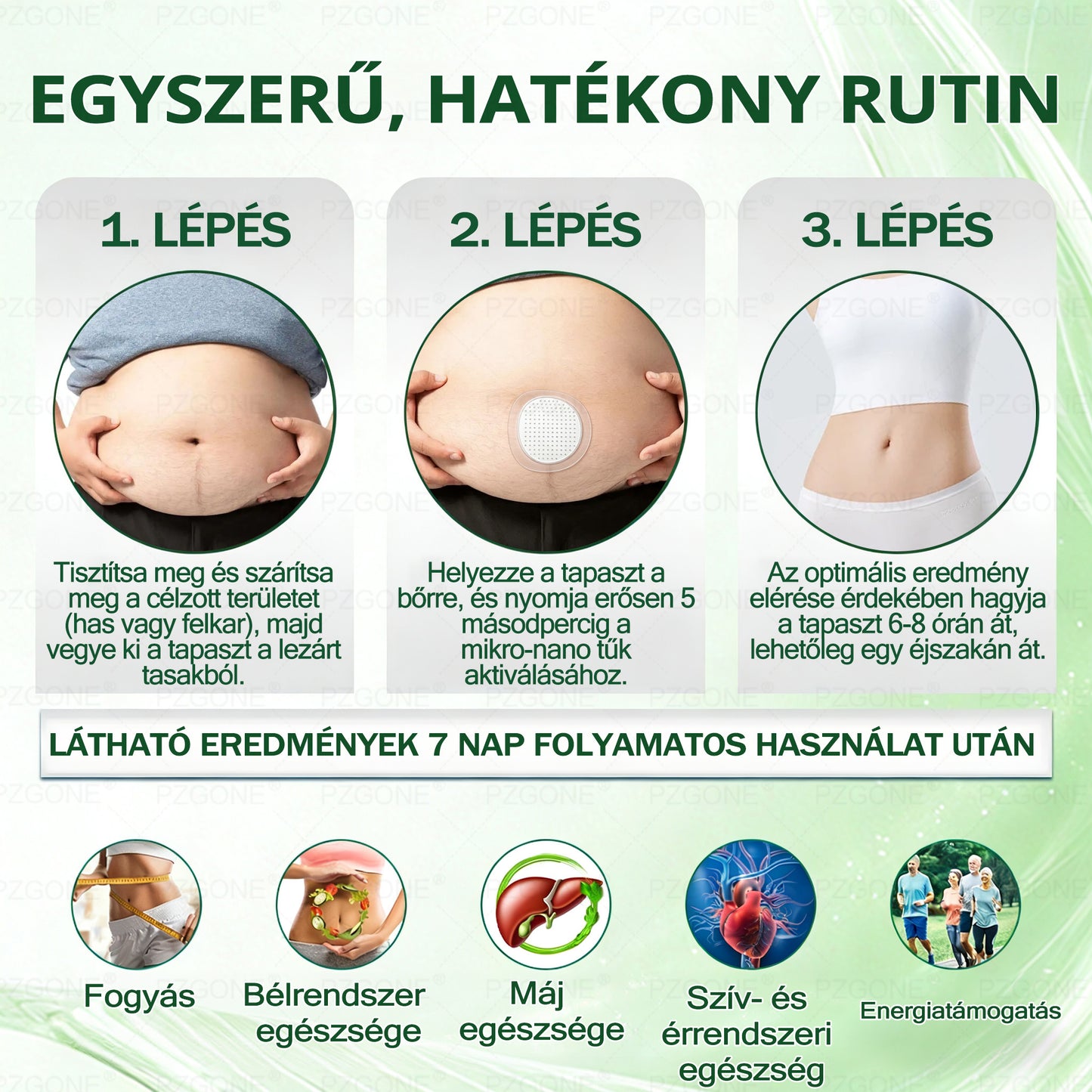 ⭐𝐏𝐙𝐆𝐎𝐍𝐄® Szuperélelmiszer Nano mikrotűs tapasz | Már csak 10 doboz maradt!🎁 További 40% kedvezményt adunk! Őrizd meg az egészséged! Ha most kihagyod, idén már nem lesz lehetőség!