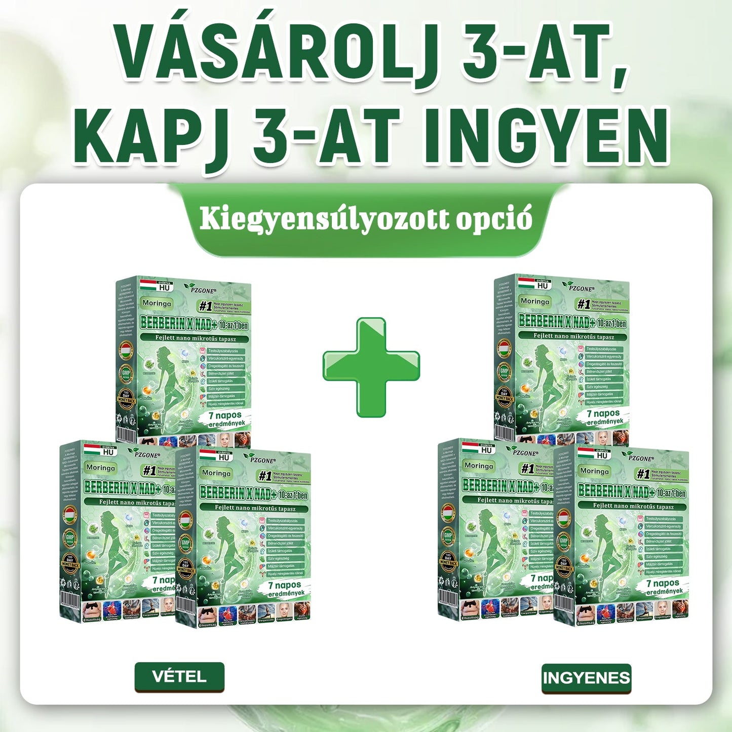 💯𝗣𝗭𝗚𝗢𝗡𝗘® 𝗠𝗼𝗿𝗶𝗻𝗴𝗮·𝗕𝗲𝗿𝗯𝗲𝗿𝗶𝗻𝗲×𝗡𝗔𝗗+ 𝟭𝟬‑𝗶𝗻‑𝟭 𝗧𝗮𝗽𝗮𝘀𝘇 ⭐Már csak 10 doboz maradt!🎁 További 50% kedvezményt adunk! Őrizd meg az egészséged! Ha most kihagyod, idén már nem lesz lehetőség!